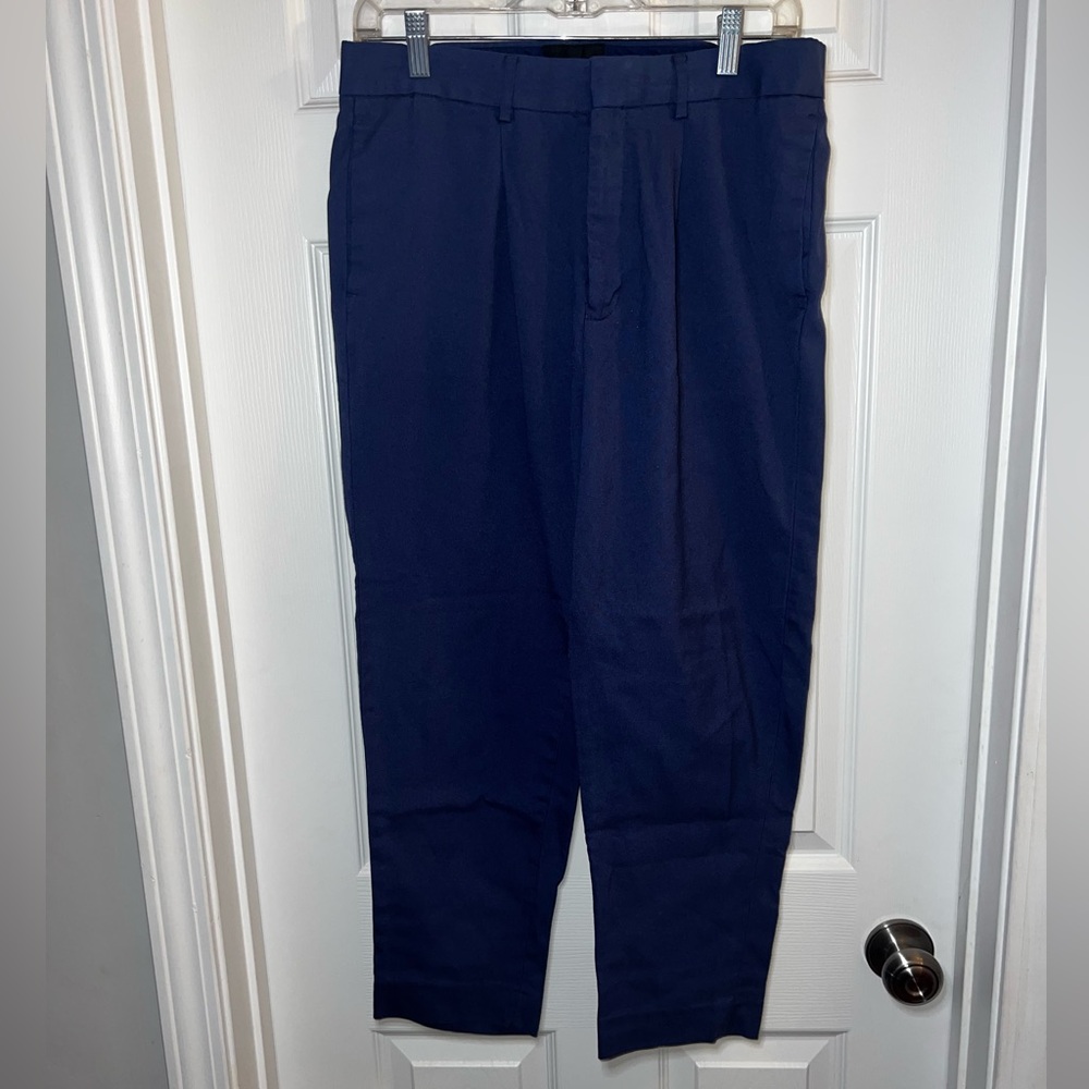 ASOS Men's Deep Blue Dress Pants/Trousers